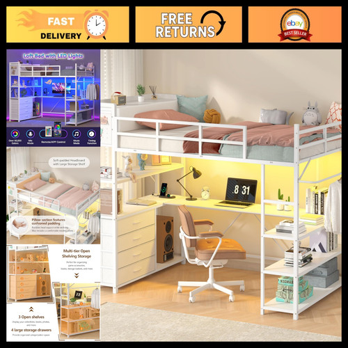 Loft bed twin - bed,