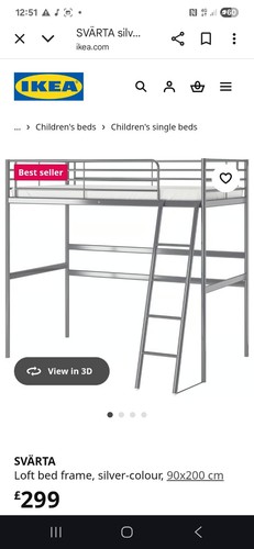 Ikea loft bed - loft,