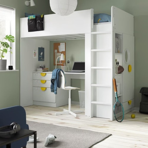 Ikea småstad loft bed with - ikea,