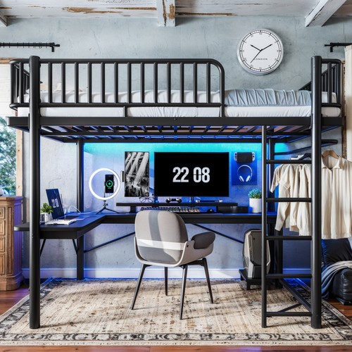Modern full queen size loft - size,