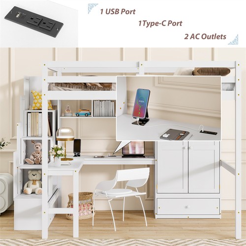 Full size loft wood - size, with