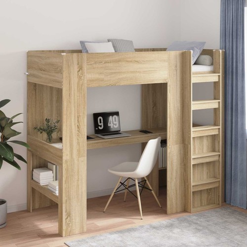 Loft bed frame with - loft,