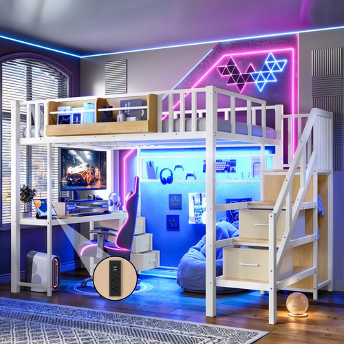 Full size loft bed - size,