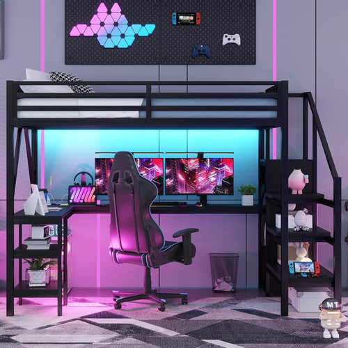 Modern full size - metal, loft