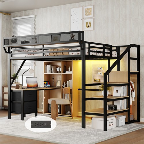 Full size loft bed - full,