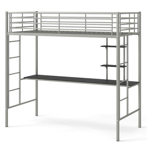 Single size loft bed with - loft,