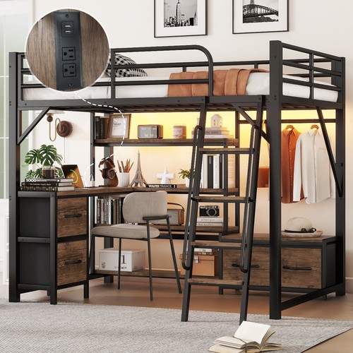 Full size metal loft - full, with