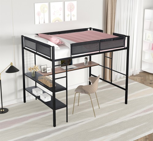 Full size loft - size, metal