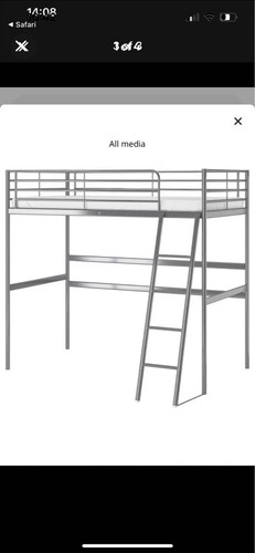 Ikea svarta metal loft - metal,