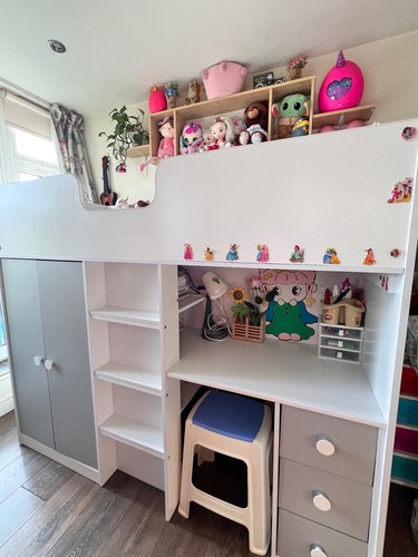 Children loft bed - children’s,